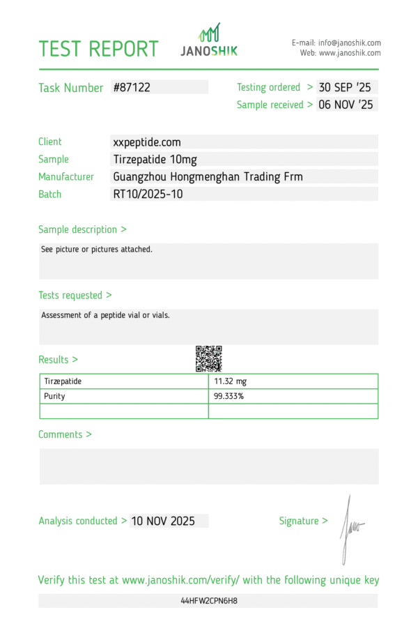 Tirzepatide 10mg
